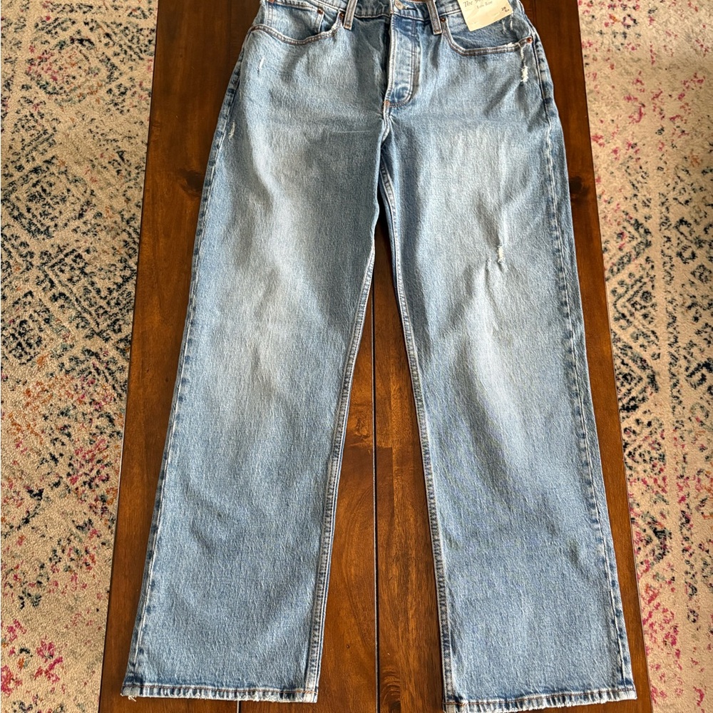 Abercrombie & Fitch The 90’s Baggy Curve Love Low Rise Jeans
